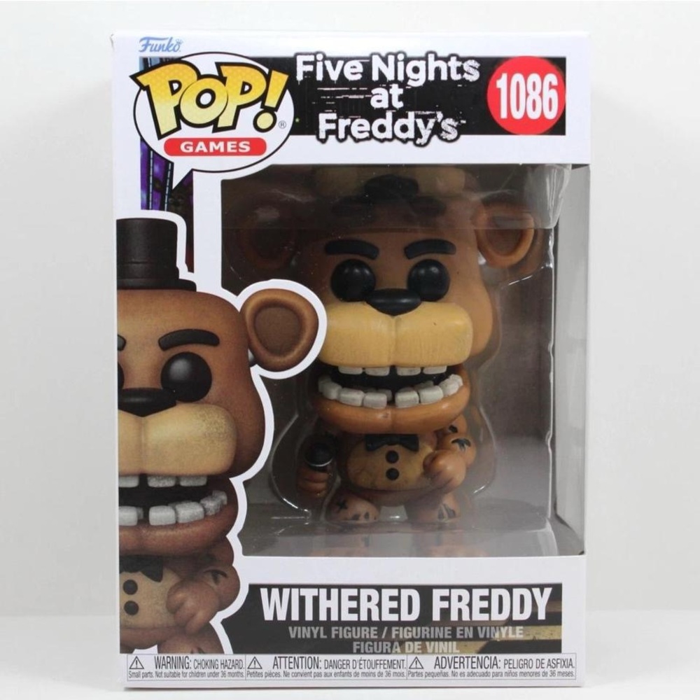 Funko Pop Five Nights at Freddy's Withered Freddy Figure #1086 Horror